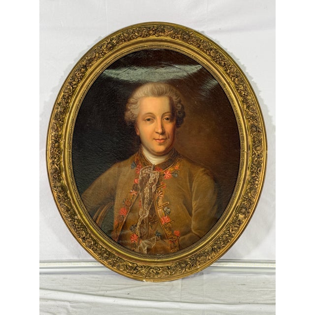 Early 19th Century French Portrait of Hubert Robert Papal Ambassador of France. Beautiful painting purchased in France....