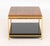 Mid-Century Modern Mid-Century Modern Style Brass Two-Tier Side Table For Sale - Image 3 of 6