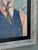 Mid 20th Century Vintage Original Oil Portrait of Man With Birds For Sale - Image 5 of 12