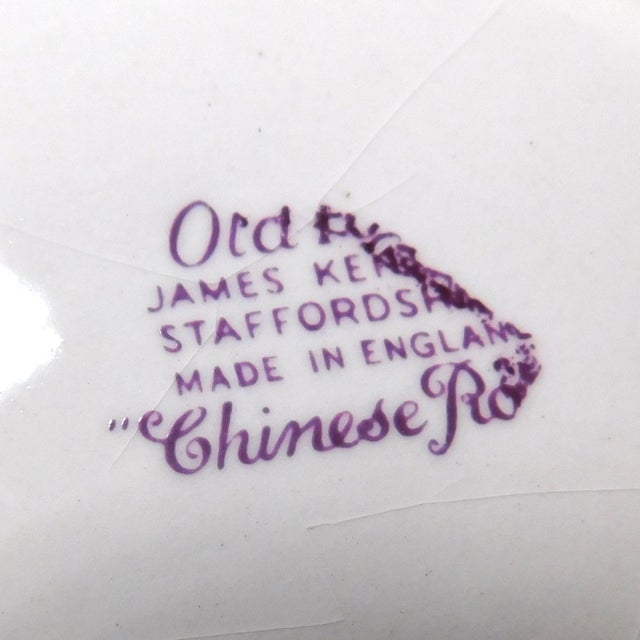 1950s James Kent Old Foley Coffee Pot in Chinese Rose For Sale In San Francisco - Image 6 of 7