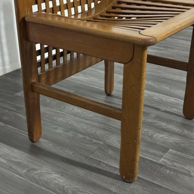 Transenna Chair by Titina Ammannati & Giampiero Vitelli for Pozzi & Verga, 1970s For Sale - Image 13 of 14