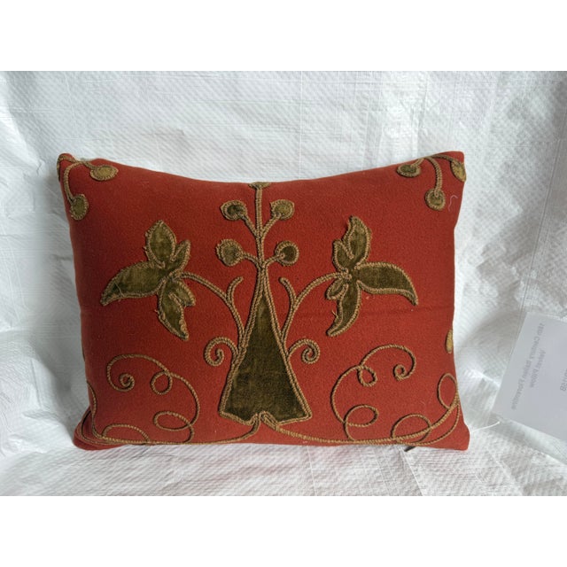 Created from an authentic 18th Century Florentine velvet fragment, this exceptional pillow showcases the timeless elegance...