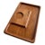 1970s 1970 Teak Wood Cheese/Charcuterie Board or Desk Organizer by Kalmar For Sale - Image 5 of 11