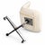 Gastone Rinaldi Vintage Italian Swivel Chair in White Leather and Chrome by Gastone Rinaldi for Rima, 1960s For Sale - Image 4 of 11