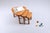 Light Oak Nesting Tables attributed to Charlotte Perriand, 1960s, Set of 3 For Sale - Image 6 of 10