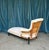 Textile French 19th Century Chaise Longue in Muslin For Sale - Image 7 of 13
