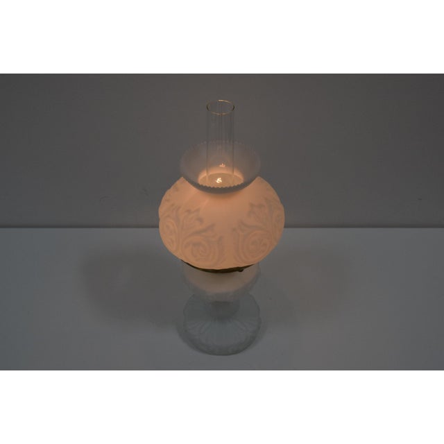 Mid-Century Glass Table Lamp, 1960s For Sale - Image 10 of 15