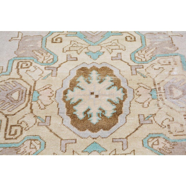 Vintage Turkish Anatolian Hand Knotted Wool Rug, 2'9"x9'4" For Sale - Image 4 of 4