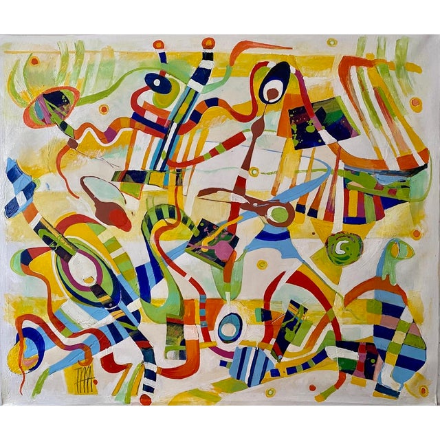 Tyka Abstract "Do Not Frame Me" For Sale