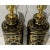 Table Lamps 1950s Gold on Black Mid-Century Modern - A Pair For Sale In Miami - Image 6 of 15