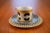 Ceramic 250 ml Cups with Saucer and Dessert Plate by Jenny Pierrot for Zaklady Porcelany Cmielow, Set of 2 For Sale - Image 7 of 11