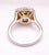 Fancy Yellow Diamond Platinum ring with EGL certificate: no.US 400119130D. Center stone: 2.84ct Radiant cut Fancy Light...