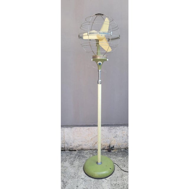Zodiaco Column Fan from San Giorgio, Italy, 1950s For Sale - Image 4 of 16