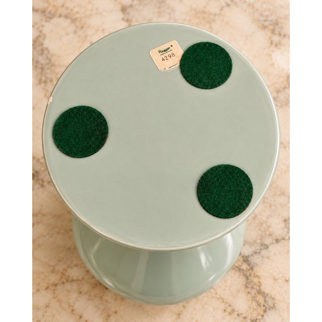 Traditional Monumental 1980s Haeger Celadon Glazed Lidded Ginger Jar – Model 4299 For Sale - Image 3 of 6