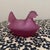 Glass Small Glass Hen on a Nest in Purple For Sale - Image 7 of 7
