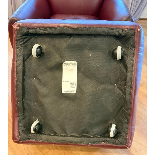 1990s 1990s Iconic Dakota Jackson Ke-Zu Chair With Ottoman For Sale - Image 5 of 8