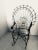 MCM Wrought Iron Peacock Rocking Chair For Sale - Image 10 of 10