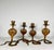 English Mid Century Anglo-Indian Brass Cobra Candlestick Collection For Sale - Image 3 of 18