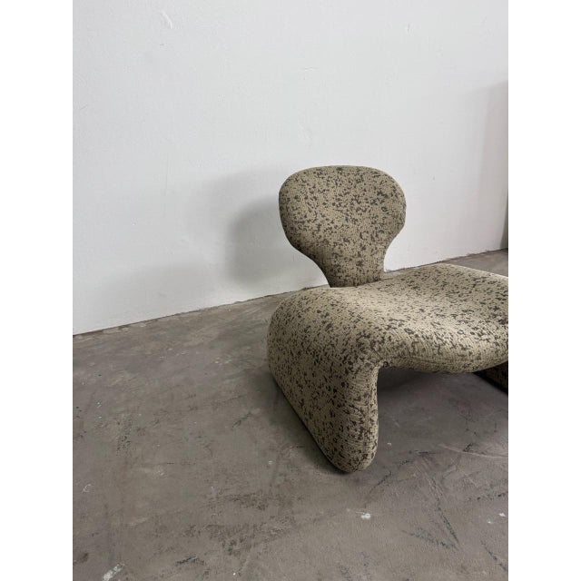 Djinn Chair and Ottoman Set by Olivier Mourgue for Airborne, 1970s, Set of 2 For Sale - Image 14 of 18