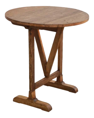 Reclaimed Pine Tilt-Top Table