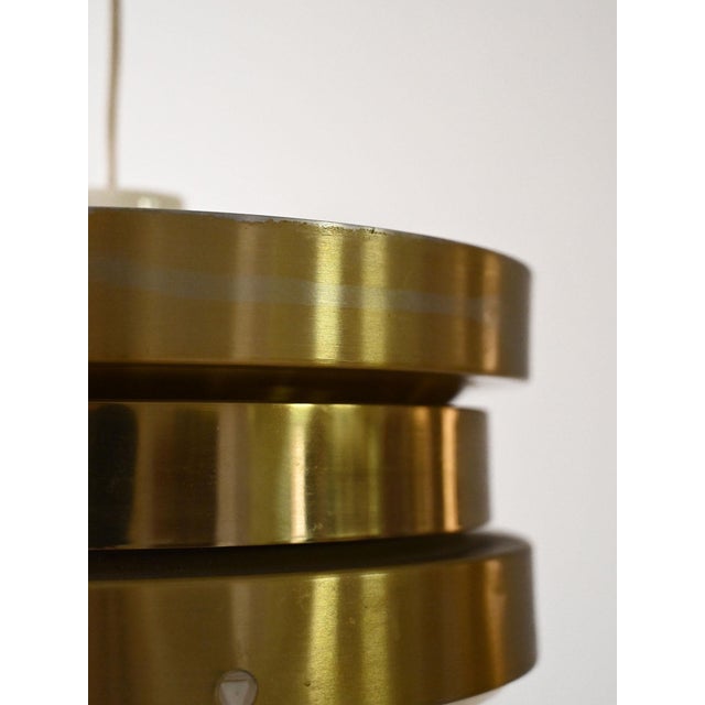 1960s Vintage Scandinavian Lamp with Circles, 1960s For Sale - Image 5 of 9
