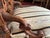 19thC Victorian Renaissance Revival Carved Walnut Armorial Slipper Chair. For Sale - Image 9 of 11