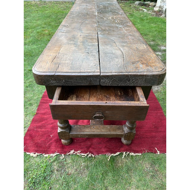 18th Century French Harvest Table For Sale - Image 4 of 12