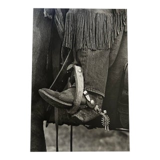 1991 Barbara Van Cleve Signed Gelatin Silver Print "Chinks, Oxbow, and Jinglebobs" For Sale