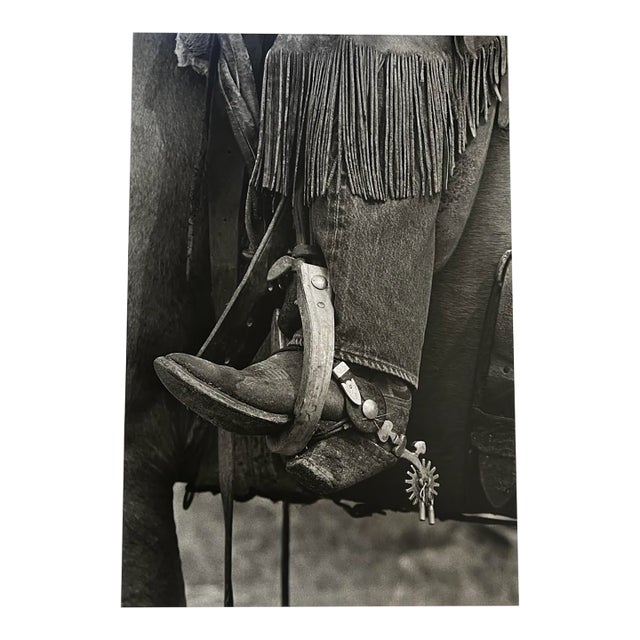 1991 Barbara Van Cleve Signed Gelatin Silver Print "Chinks, Oxbow, and Jinglebobs" For Sale