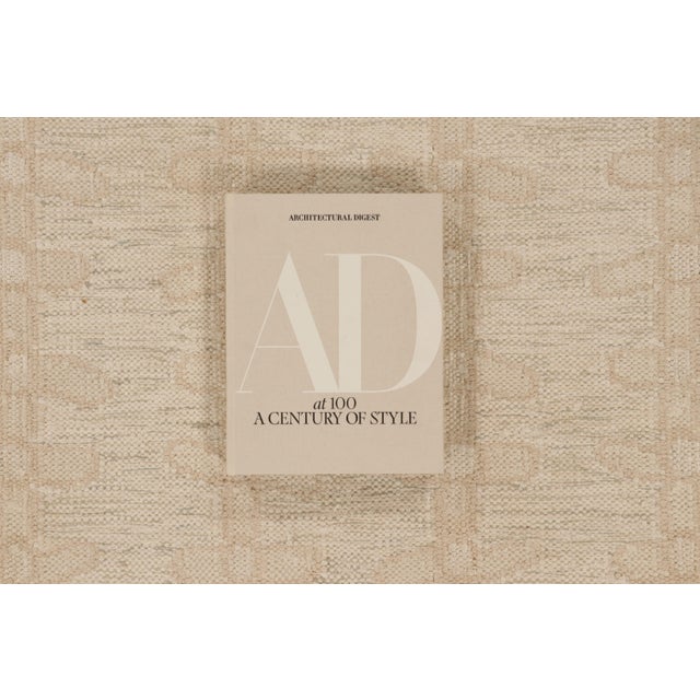 Contemporary Scandinavian Style Geometric Wool Rug, by Rug & Kilim, India For Sale - Image 9 of 10