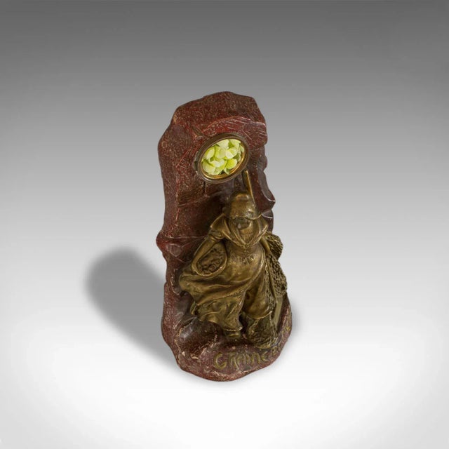 Late 19th Century Late 19th Century Art Nouveau Gilt Statue Figurine For Sale - Image 5 of 9