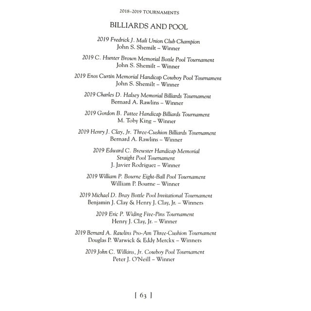 The Union Club of the City of New York 2020 Members' Annual For Sale In New York - Image 6 of 9