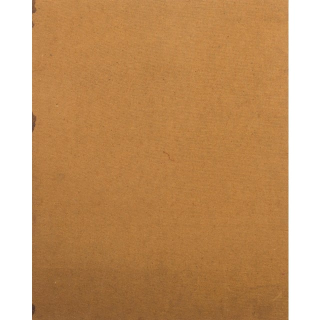 Wine 'Young Court Jester Holding a Puppet' by M. Dietrich, 1963, Commedia dellArte, Post Impressionist For Sale - Image 8 of 8