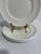 Vintage Wedgwood Salad Plates Set of 4, Embossed Floral Rim, England For Sale - Image 10 of 11