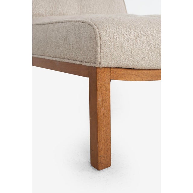 Edward Wormley for Dunbar Pair of Slipper Chairs 1950s For Sale - Image 11 of 12