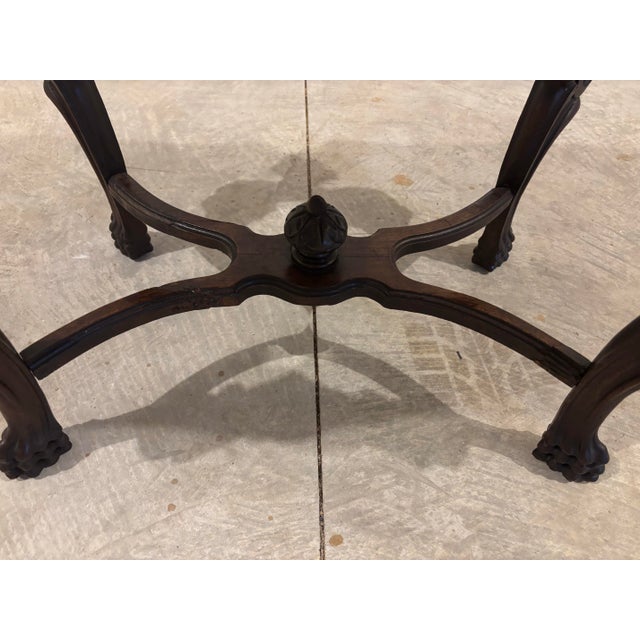 Antique Victorian Era Parlor Table For Sale - Image 4 of 6