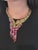 Late 20th Century Bochic “Capri” Vintage Diamond, Ruby & Fancy Sapphire Necklace Set 18K & Silver For Sale - Image 5 of 15