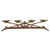 Brutalist Copper and Brass Candleholder in the style of Hagenauer, Austria, 1950s For Sale