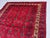 Vintage Afghan Khal Mohammadi Turkmen Gul Rug - 5'10" X 4'4" For Sale - Image 4 of 12