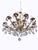 Eighteen-Light King Umberto of Savoy Chandelier in Bronze and Crystal, 1890s For Sale - Image 3 of 14