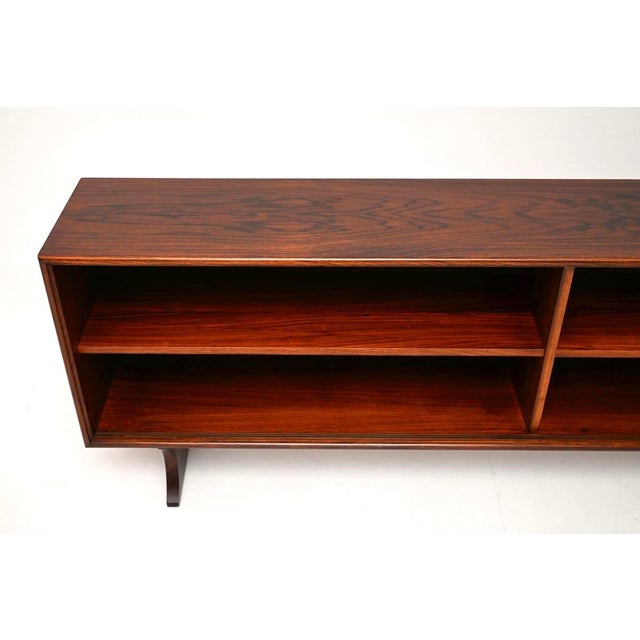 Wood Vintage Danish Open Bookcase by Axel Christensen, 1960 For Sale - Image 7 of 11