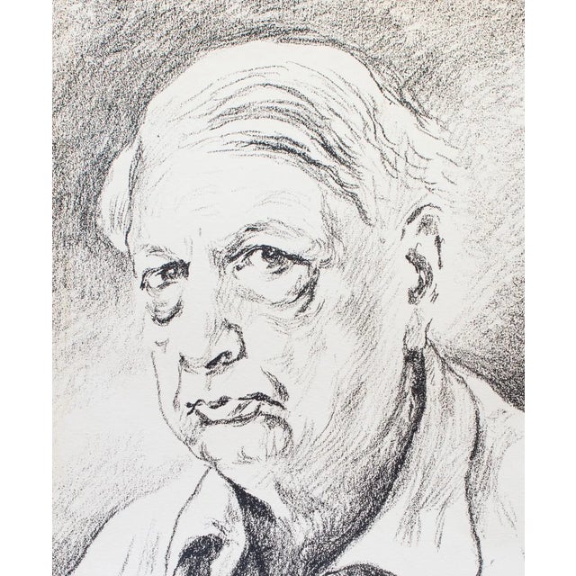 Self Portrait - Original Lithograph by Giorgio De Chirico - 1968 1968 For Sale