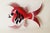 Mid-Century Red Fish with Aquamarine Eye Wall Light, 1950s For Sale - Image 6 of 14