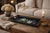 "Black metal floral tray," "Hand painted flower platter,"serving tray with a deep pierced gallery and hand-painted lilies...