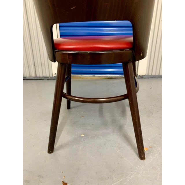 Brown Mid-Century No. 515 Dining Chair by Oswald Haerdtl for Ton, 1960s For Sale - Image 8 of 8