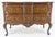 Wood Regency Style Two Dovetails Drawer Fruit Wood Console Table Hall Dresser For Sale - Image 7 of 12