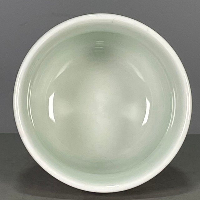 Late 20th Century Vintage Famille Rose Porcelain Teacup – Seven Sages of the Bamboo Grove Motif, Qianlong Mark For Sale - Image 5 of 9