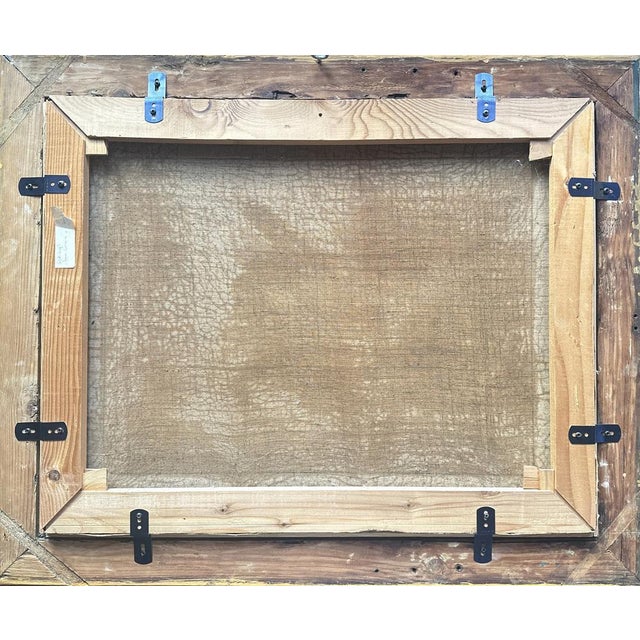 Unkown, Vaduz in Liechtenstein, 1800s, Oil on Canvas For Sale - Image 9 of 10