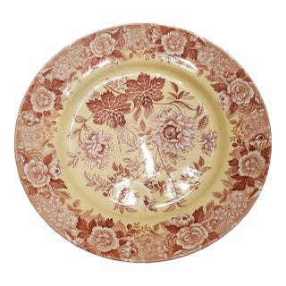 Vintage Spode Jasmine Charger Plate For Sale