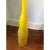 Glass Late 20th Century Yellow Modernist Art Glass Floor Vase For Sale - Image 7 of 10